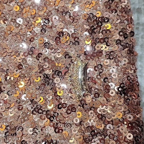 NWOT Juicy Couture sequin zip clutch - Picture 9 of 9